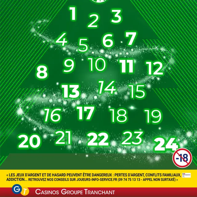 Le Calendrier de l'Avent du Casino_Saint-Gervais-les-Bains