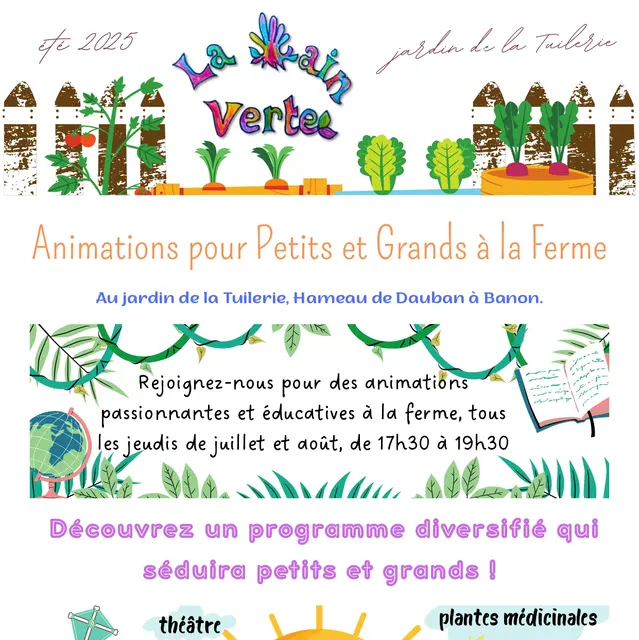 Animations pour petits et grands à la Ferme_Banon