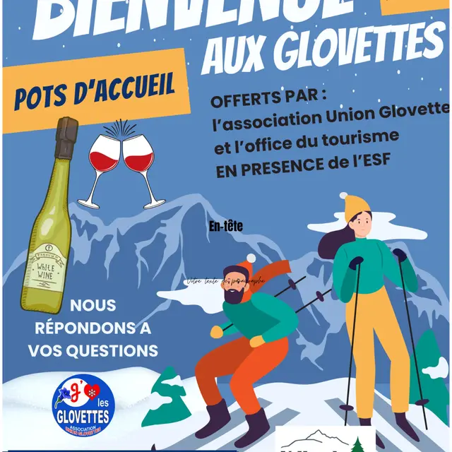 Pot d'accueil aux Glovettes_Villard-de-Lans