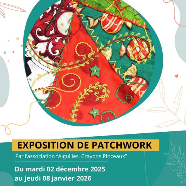 Exposition - Patchworks & co_Saint-Martin-Vésubie