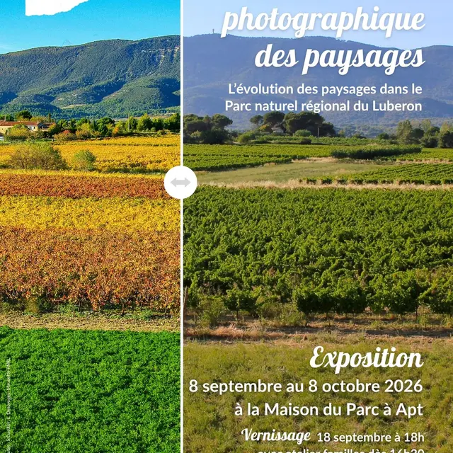 Exposition Observatoire photographique des paysages_Apt