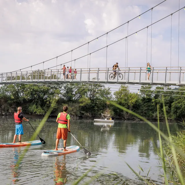 Paddle en Durance