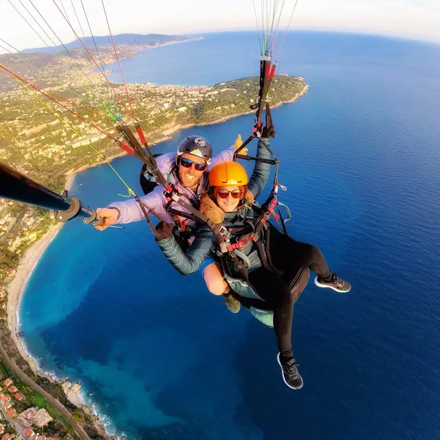 Vol en parapente