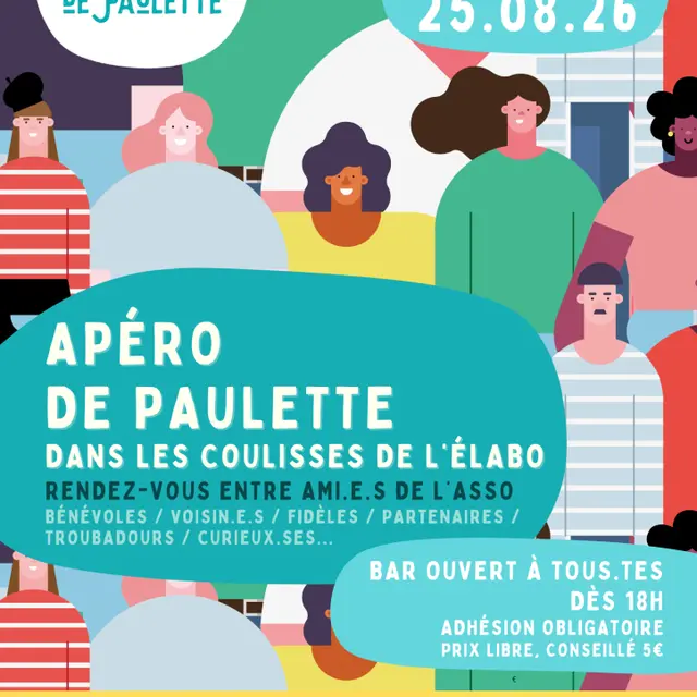 Apéro de Paulette - Dans les coulisses de l'Elabo_Aouste-sur-Sye