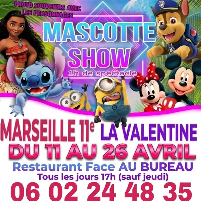 Mascotte show_Marseille