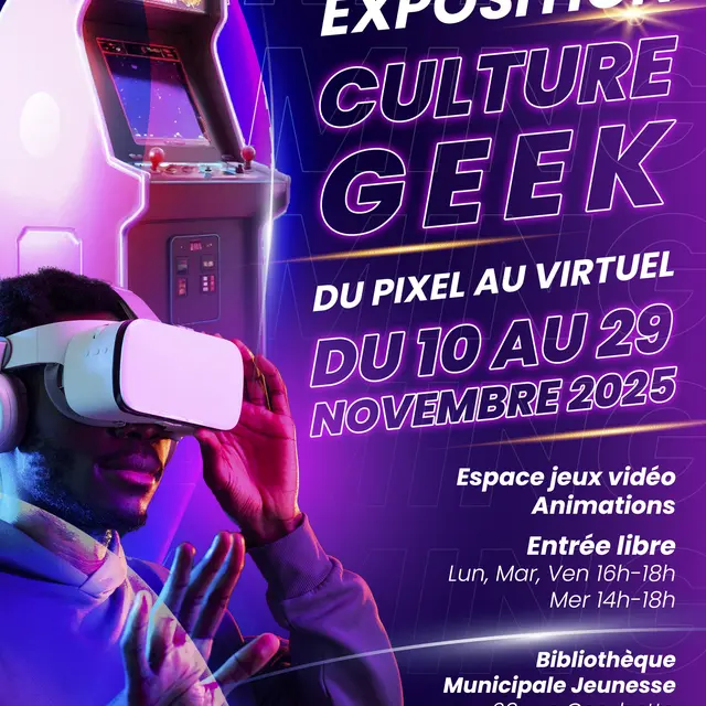 Exposition Culture Geek – Du pixel au virtuel_Saint-Tropez