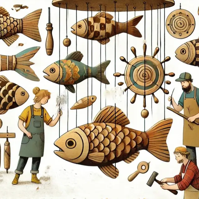 Ateliers Sculpture sur bois « À fond les poissons ! »_Bourg-en-Bresse