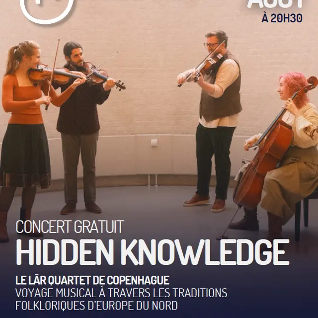 Bastide Sainte Cécile Pôle e-culturel. Concert Hidden Knowledge. Lar Quartet_Les Arcs sur Argens