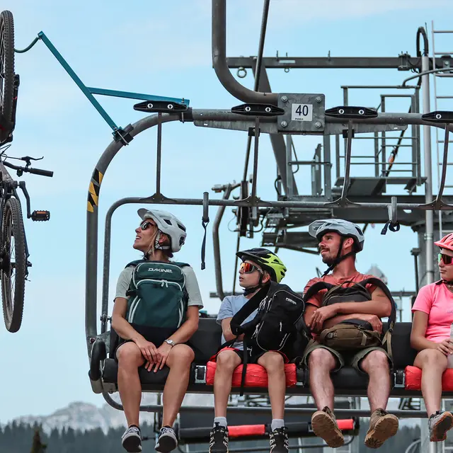 Piste verte descendante Renardeau_Manigod