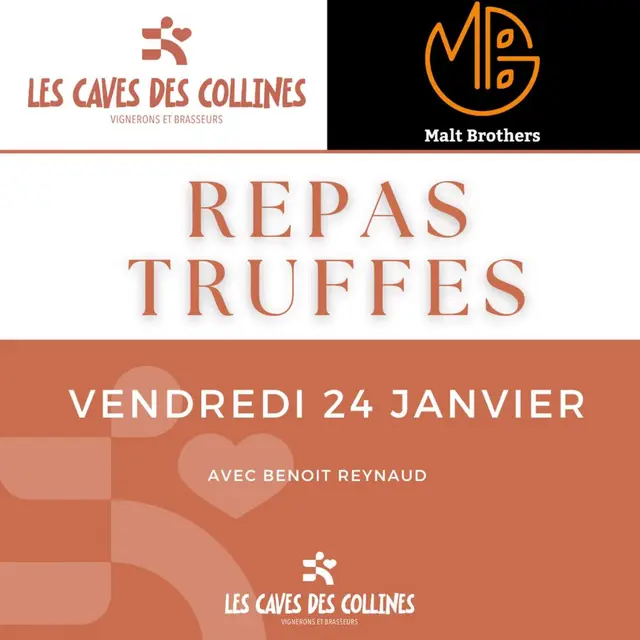 Repas Truffes - Les Caves des Collines_Vaison-la-Romaine