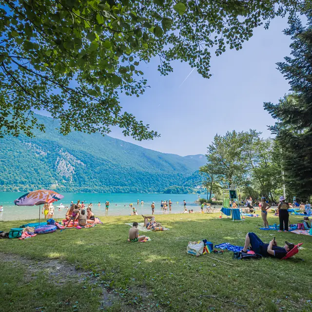 Plage de Bon vent - Lac d'Aiguebelette