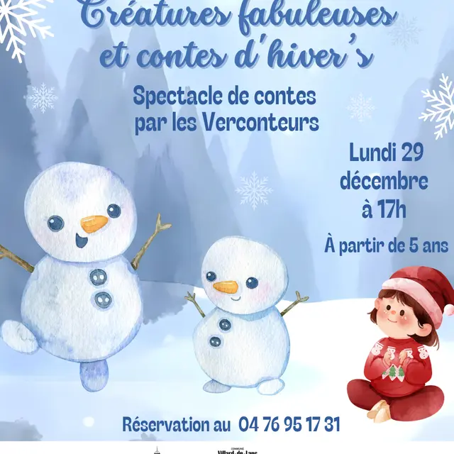 Spectacle - Créatures fabuleuses et contes d'hiver's_Villard-de-Lans