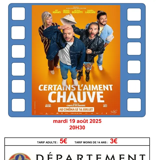 Cinéma à Valdeblore Certains l'Aiment Chauve_Valdeblore