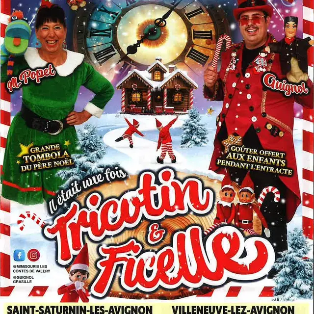 Spectacle Il était une fois Tricotin & Ficelle_Villeneuve-lez-Avignon