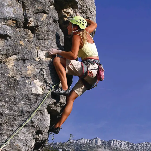 Site d'escalade des gorges de Crossey