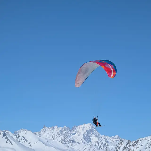 Parapente avec l'ESF