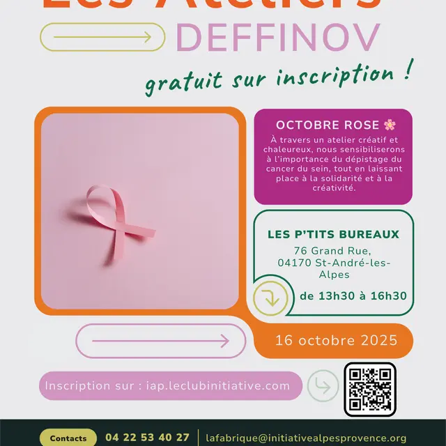 Les Ateliers Deffinov - Octobre Rose_Saint-André-les-Alpes