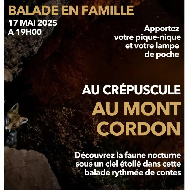Balade en famille au crépuscule en famille au Mont Cordon_Brégnier-Cordon