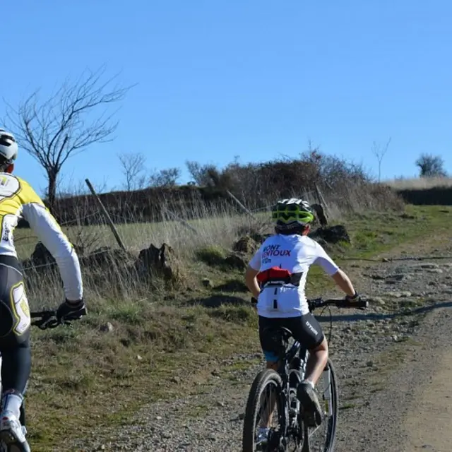 Vttistes sur le chemin