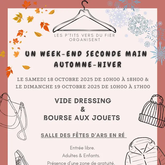 Vide dressing et bourse aux jouets - Automne-Hiver_Ars-en-Ré