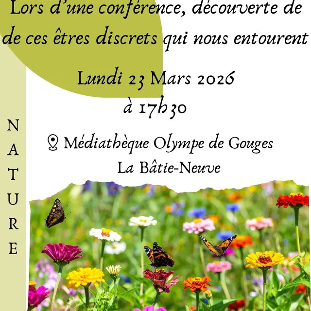 Conférence sur les papillons Bastidons_La Bâtie-Neuve