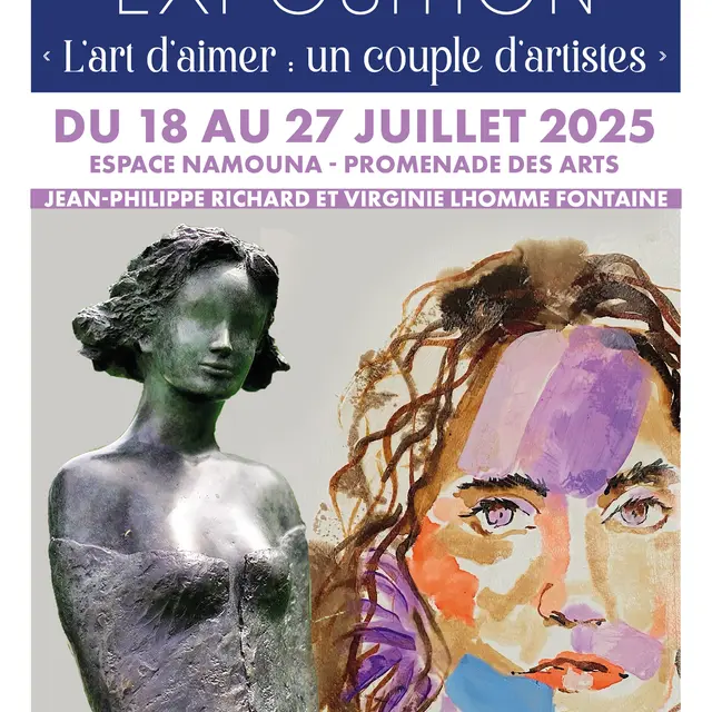 Exposition L'art d'aimer : un couple d'artistes_Saint-Jean-Cap-Ferrat