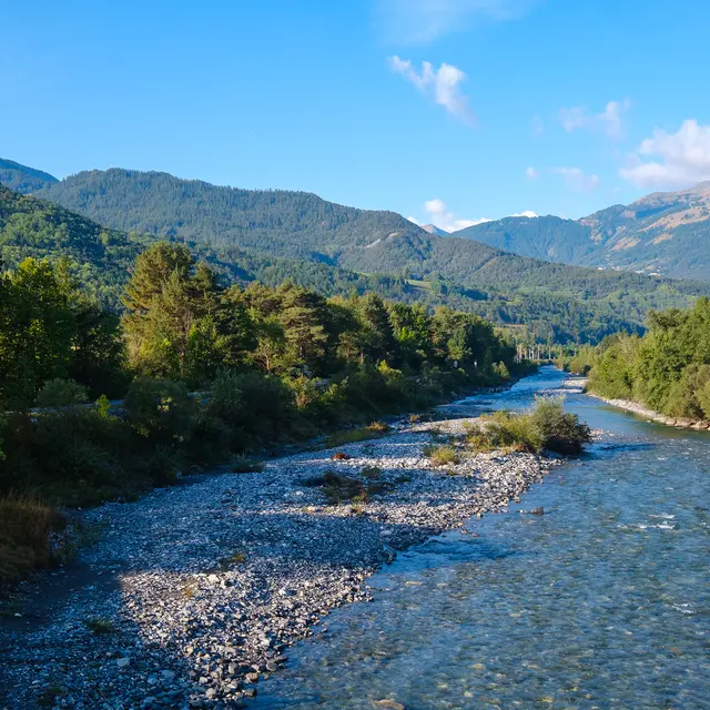 La rivière Ubaye