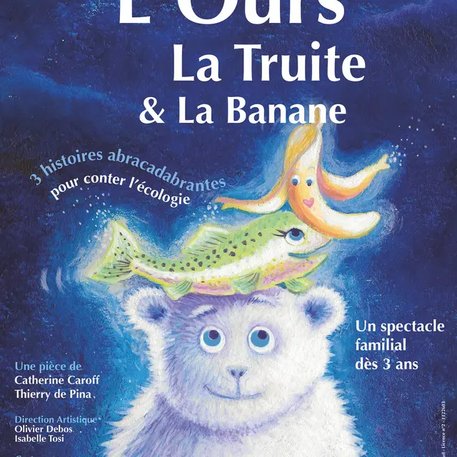Théâtre pour enfants L'ours, la truite et la banane_Saint-Jean-Cap-Ferrat
