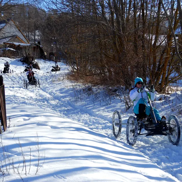 Randonnée Quadbike Sensation Neige - Le Dévoluy_Val Buëch-Méouge