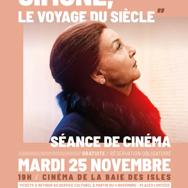 Séance de cinéma Simone, le voyage du siècle (2022)_La Londe-les-Maures