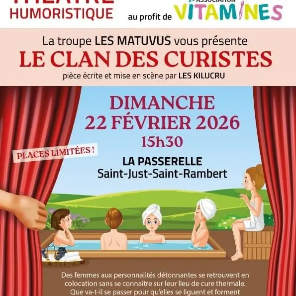 Le clan des curistes - Théâtre_Saint-Just Saint-Rambert