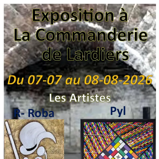 Pyl et Richard Roba à la Commanderie_Lardiers