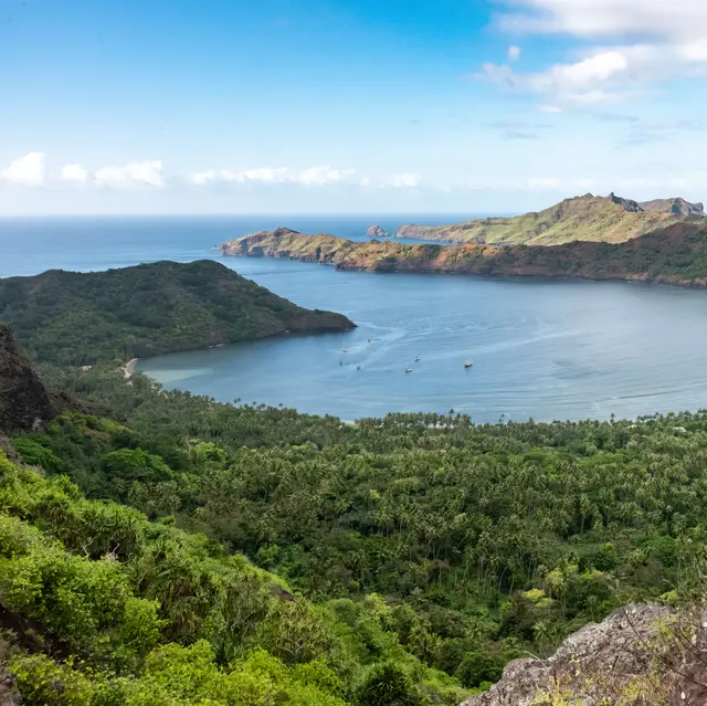 Baie D'Anaho Nuku Hiva   - Tahiti Tourisme