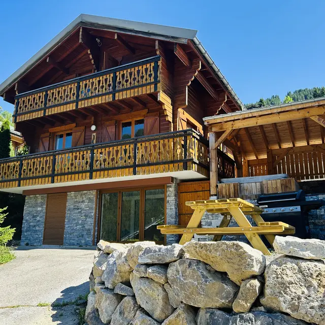 Chalet extérieur été