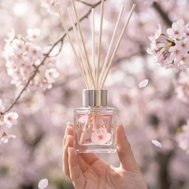 Maison Hanoja : Atelier création de diffuseur parfumé et fleuri (50 ml)_Grasse