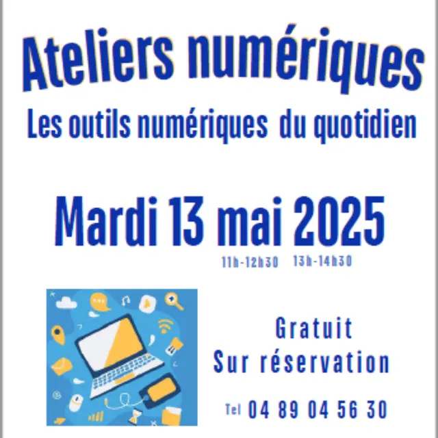 Ateliers numériques - Les outils du quotidien_Tende
