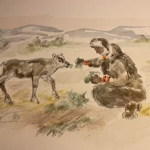 Le conte du renne Buazu_Combloux