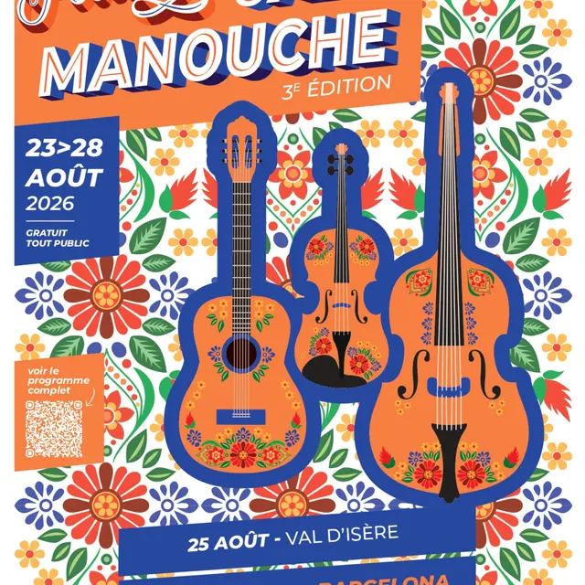 Affiche Festival de Jazz Manouche