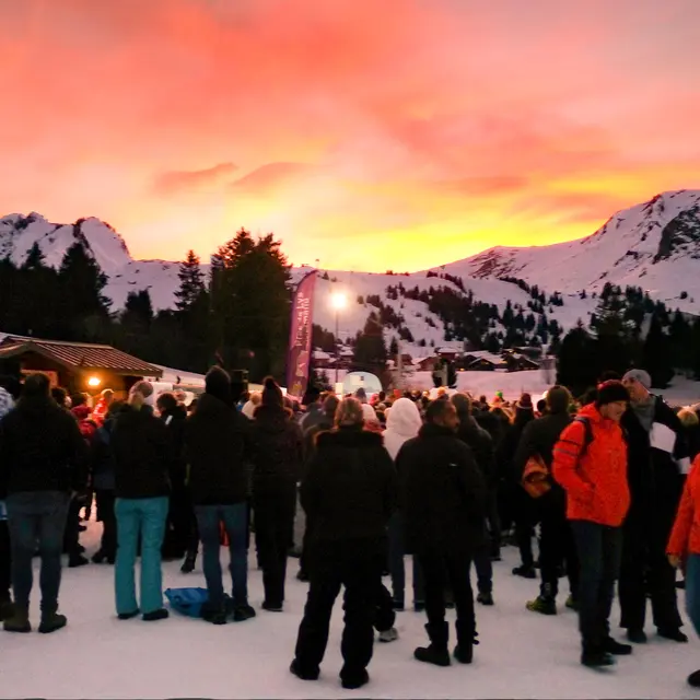 Pot d'accueil au Praz de Lys