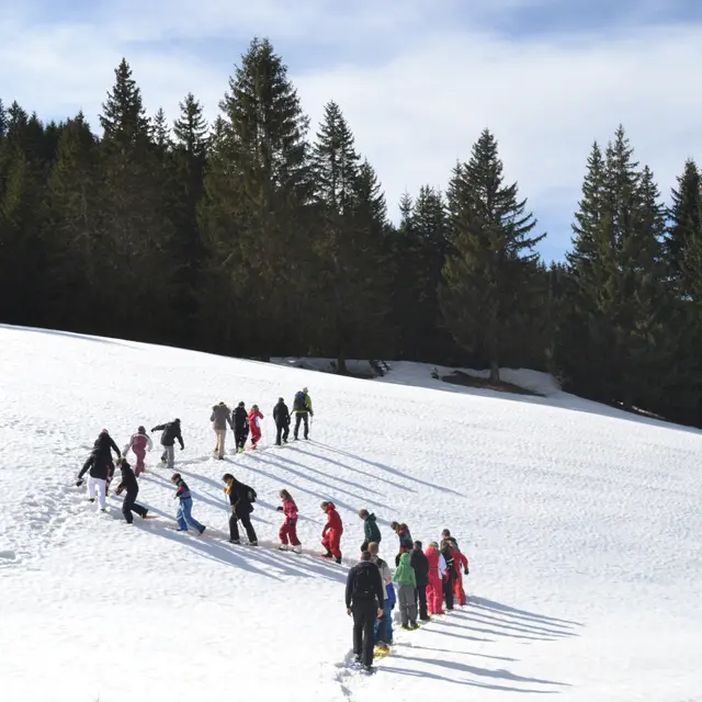 Raquettes à neige à la carte_Sallanches