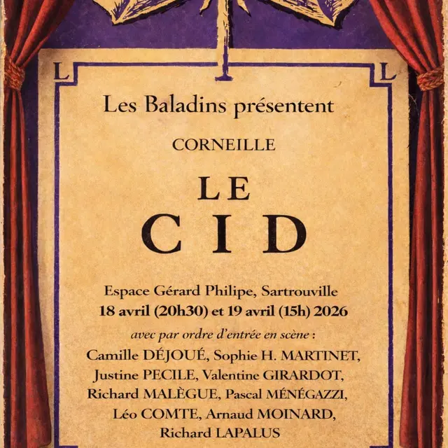 Affiche Le Cid
