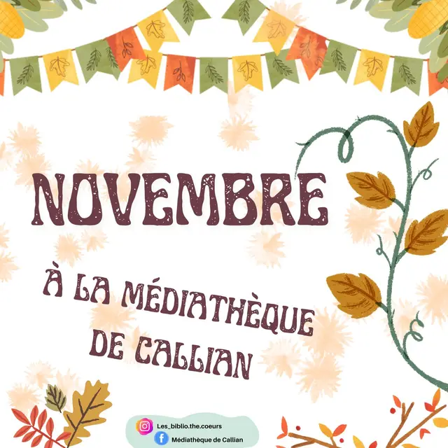 Novembre à la Médiathèque de Callian_Callian