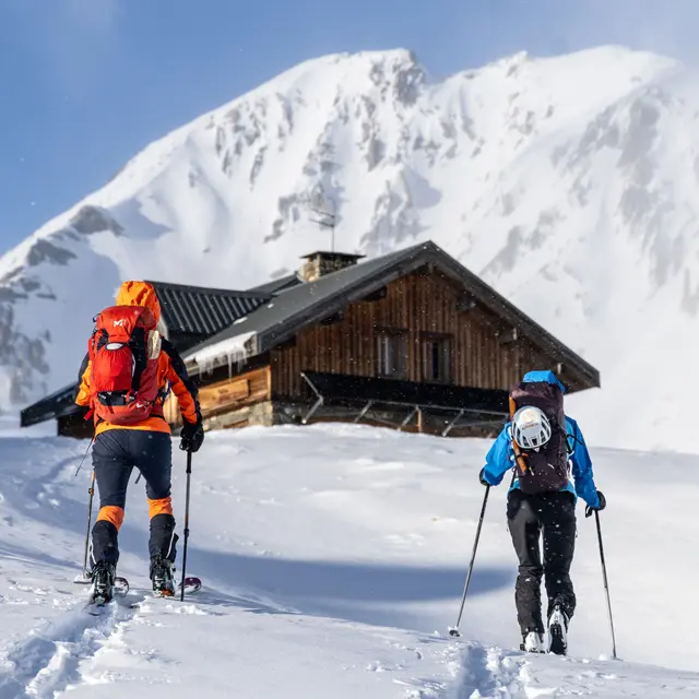 Le refuge du Goléon en ski de randonnée_La Grave