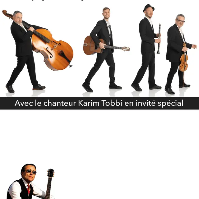Concert Basilic Swing - Jazz manouche/tzigane_Beaulieu-sur-Mer
