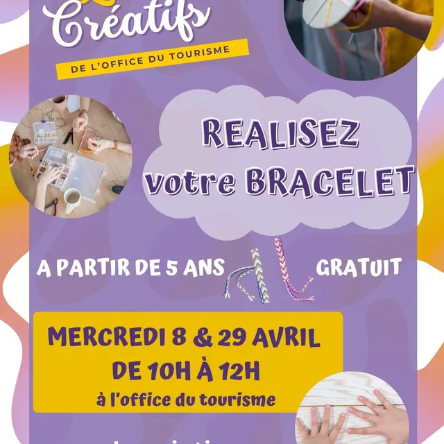 Atelier création de bracelet_Corrençon-en-Vercors