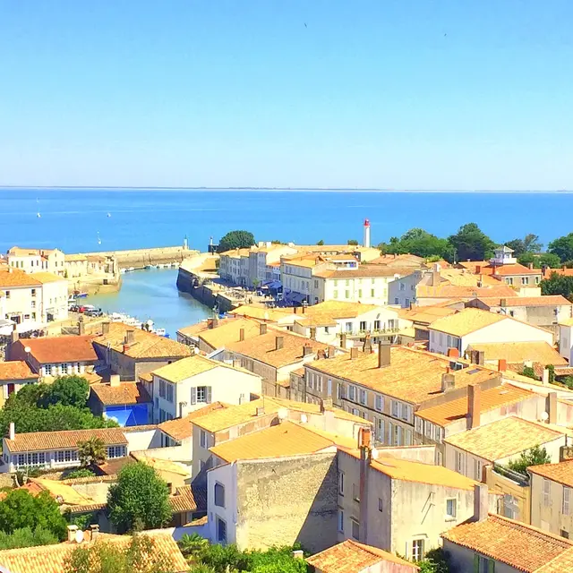 Saint Martin en Ré vue du clocher