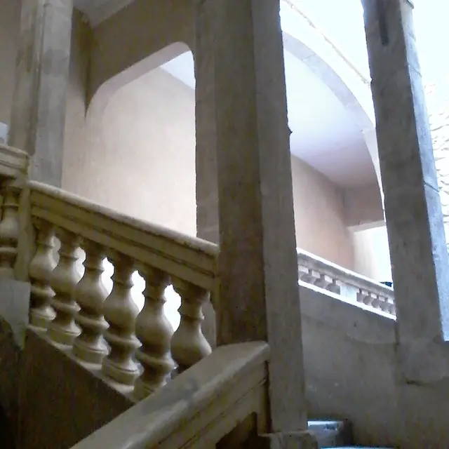 Escalier de la Maison du Chevalier d'Algues