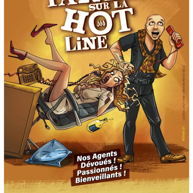 Comédie Panik sur la hot line_Rochefort-du-Gard