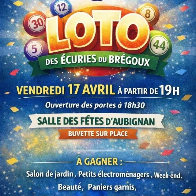 Loto des Ecuries du Brégoux_Aubignan