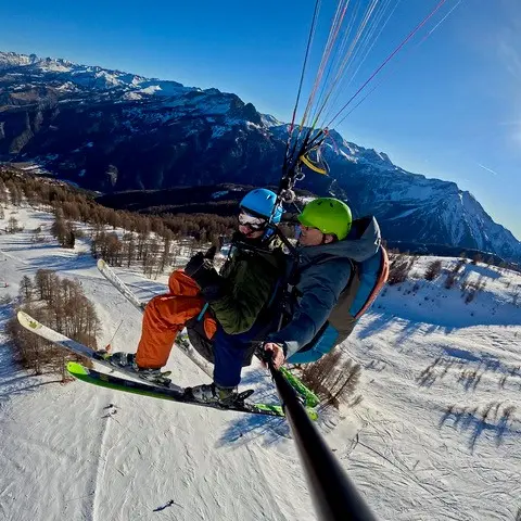 Biplace en parapente avec Parapente Découverte_Barcelonnette